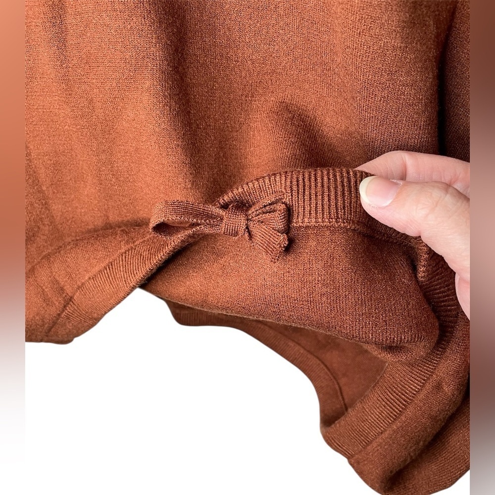 Varley Cavendish Rollneck Knit Sweater Women's Size Medium in Tortoise Shell - Picture 9 of 15